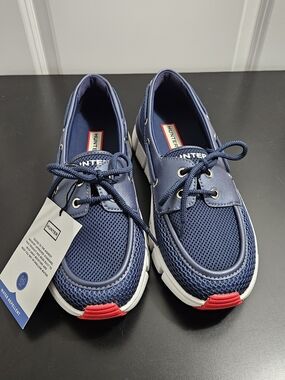 NWOB Women's Hunter Sasa Boat Shoe Size 8.5M